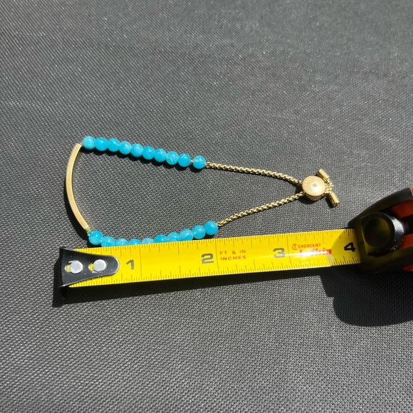 Michael Kors Haute Hardware Gold-tone bracelet with blue - Picture 4 of 4